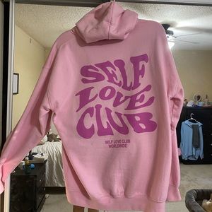 Self love club hoodie
